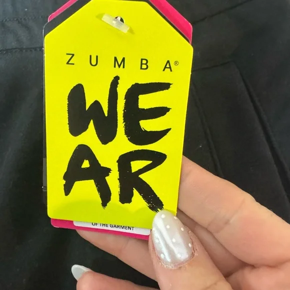 Zumba Fitness Black Sweatpants with Gold Accents - Picture 8 of 8